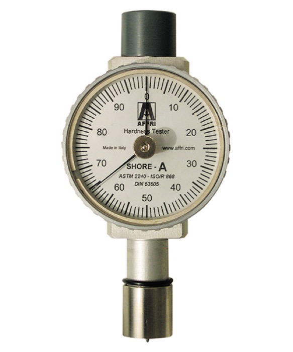 Plastic hardness tester shore